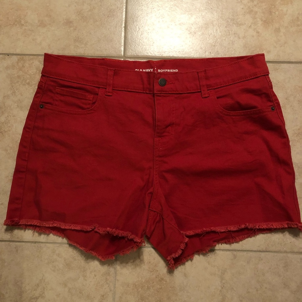 Red Shorts from Old Navy